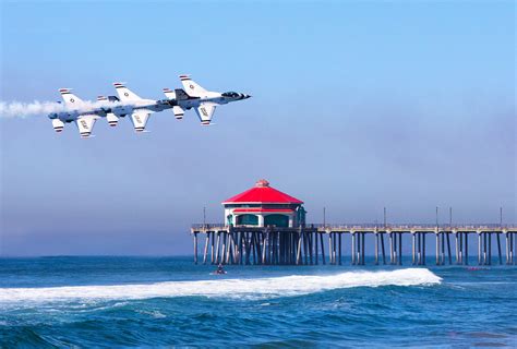 ‘There’s no better setting for this’: Huntington Beach air show 